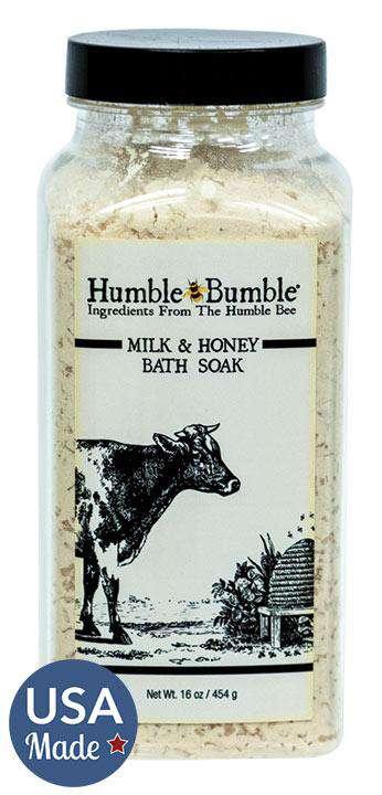 Milk & Honey Bath Soak, 16 oz Humble Bumble - The Fox Decor